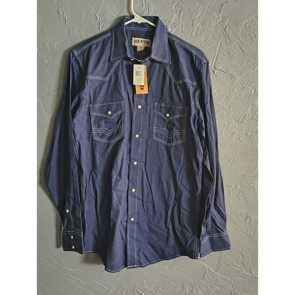 Red‎ River Outfitters Pearl Snap Long Sleeve Small